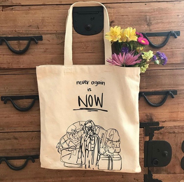 Never Again is Now / Totebag